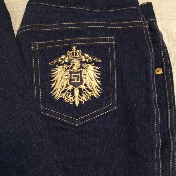St John Marie Gray Flared Jeans Size 4 - Picture 2 of 4